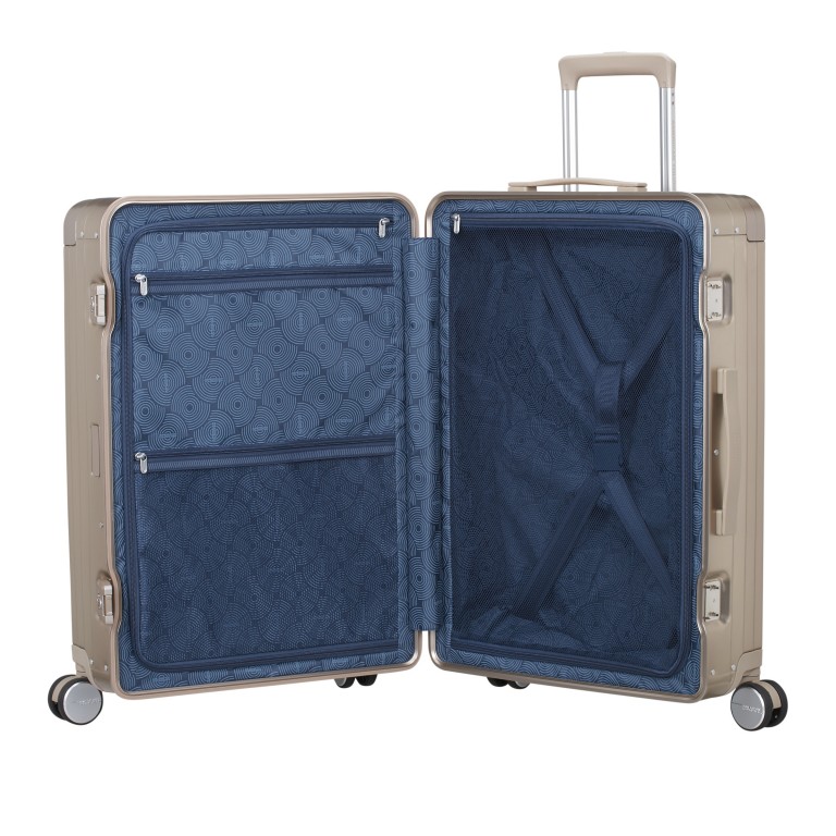 Koffer Soundbox 4-Rollen 68 cm Bronze, Farbe: braun, Marke: American Tourister, EAN: 5400520340375, Abmessungen in cm: 47x68x29, Bild 9 von 14