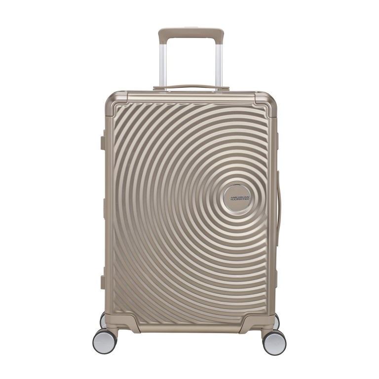 Koffer Soundbox 4-Rollen 68 cm Bronze, Farbe: braun, Marke: American Tourister, EAN: 5400520340375, Abmessungen in cm: 47x68x29, Bild 1 von 14