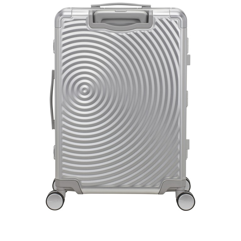 Koffer Soundbox 4-Rollen 68 cm Silver, Farbe: metallic, Marke: American Tourister, EAN: 5400520340382, Abmessungen in cm: 47x68x29, Bild 5 von 14