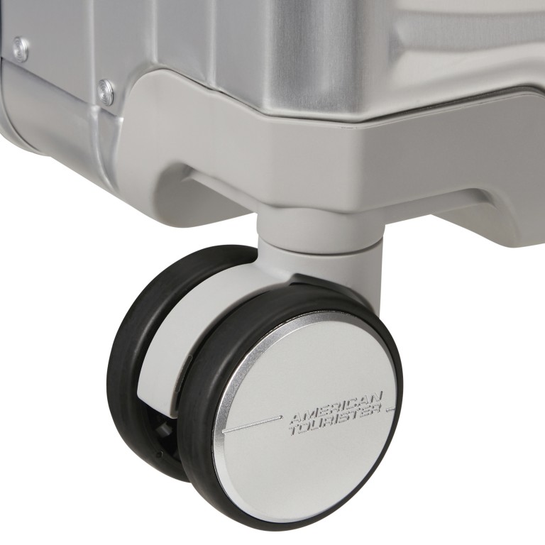 Koffer Soundbox 4-Rollen 68 cm Silver, Farbe: metallic, Marke: American Tourister, EAN: 5400520340382, Abmessungen in cm: 47x68x29, Bild 14 von 14