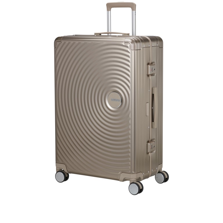 Koffer Soundbox 4-Rollen 77 CM Bronze, Farbe: braun, Marke: American Tourister, EAN: 5400520340412, Abmessungen in cm: 52x77x30, Bild 2 von 12