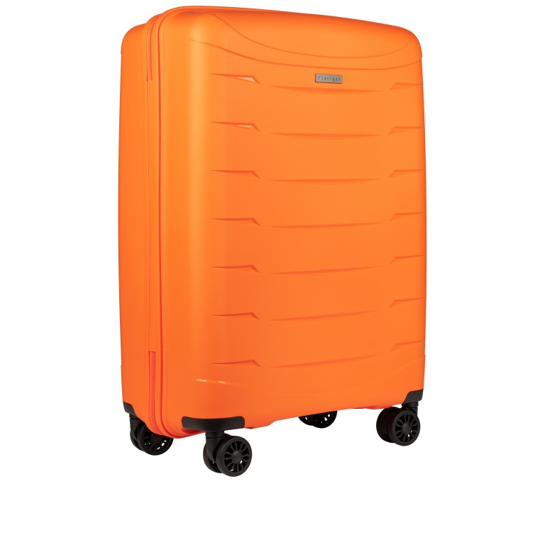 Koffer Franklin 66 cm Orange, Farbe: orange, Marke: Flanigan, EAN: 4048171011735, Abmessungen in cm: 45x66x26, Bild 2 von 5