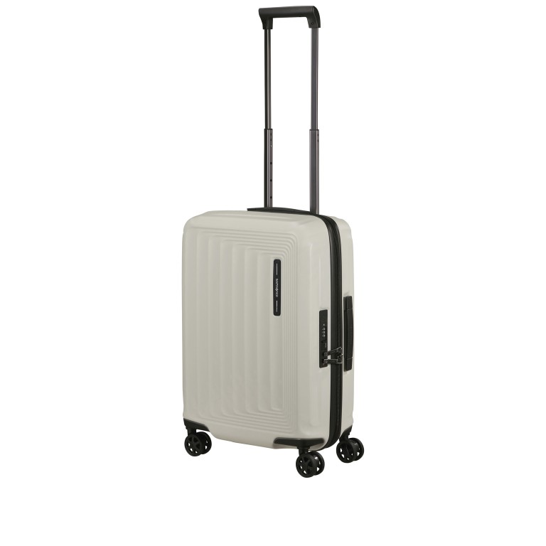 Koffer Nuon Spinner 55 erweiterbar Matt Quartz, Farbe: grau, Marke: Samsonite, EAN: 5400520333117, Abmessungen in cm: 40x55x20, Bild 7 von 18