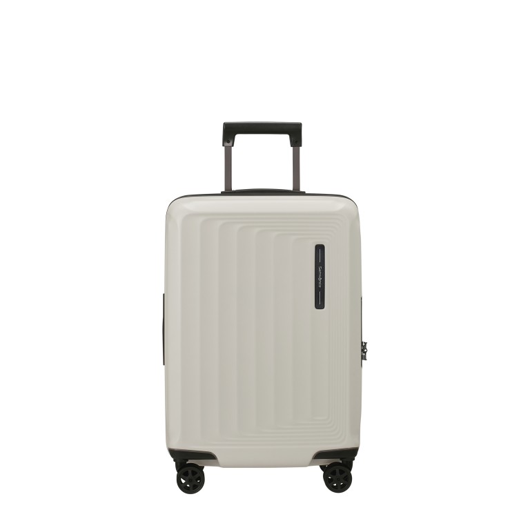 Koffer Nuon Spinner 55 erweiterbar Matt Quartz, Farbe: grau, Marke: Samsonite, EAN: 5400520333117, Abmessungen in cm: 40x55x20, Bild 1 von 18