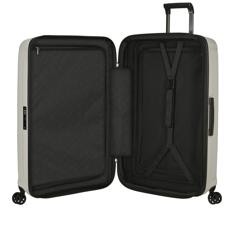 Koffer Nuon Spinner 75 erweiterbar Matt Quartz, Farbe: grau, Marke: Samsonite, EAN: 5400520333230, Abmessungen in cm: 49x75x30, Bild 9 von 17