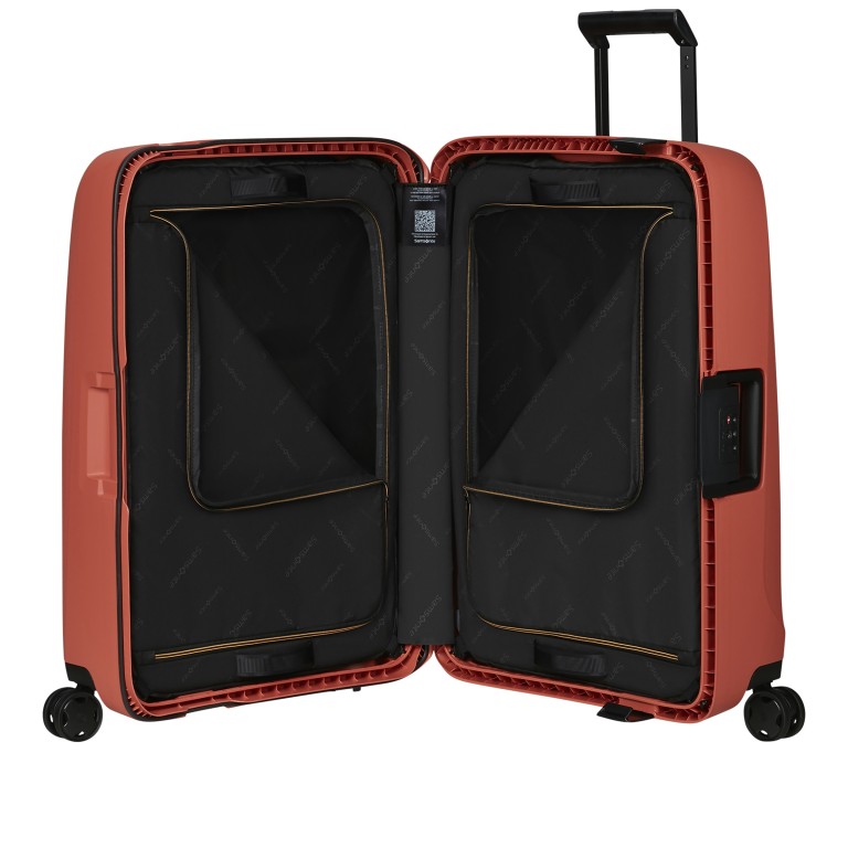 Koffer Essens Spinner 69 Clay, Farbe: orange, Marke: Samsonite, EAN: 5400520333339, Abmessungen in cm: 49x69x30, Bild 8 von 22