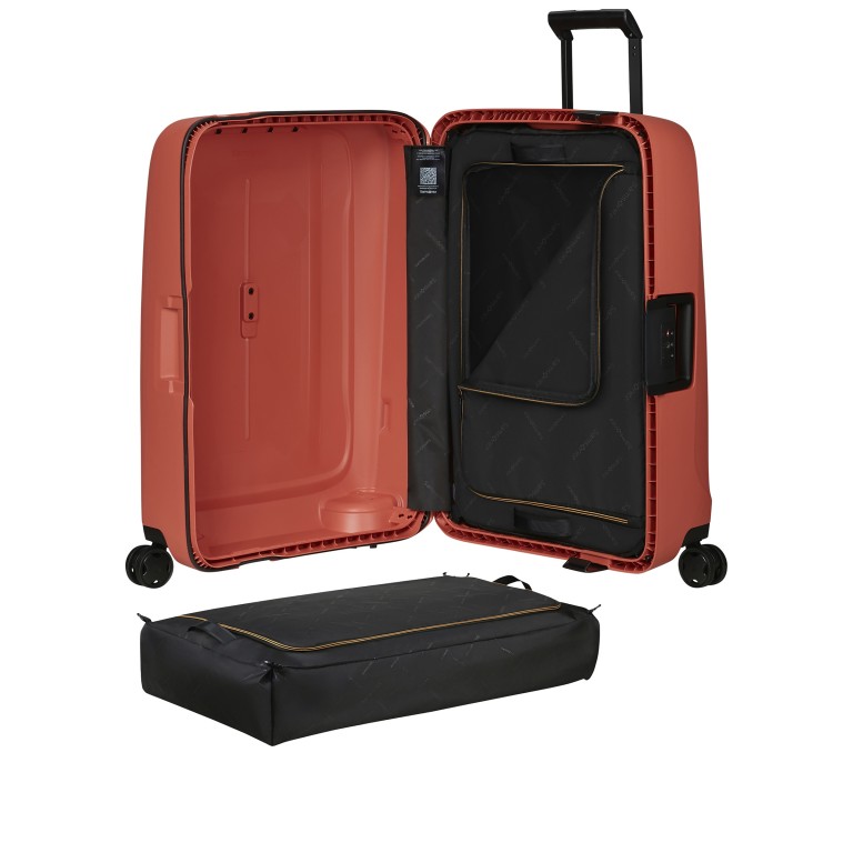 Koffer Essens Spinner 69 Clay, Farbe: orange, Marke: Samsonite, EAN: 5400520333339, Abmessungen in cm: 49x69x30, Bild 9 von 22