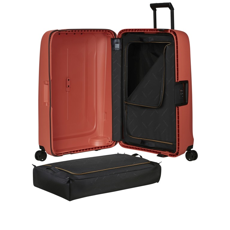 Trolley Essens Spinner 75 Clay, Farbe: orange, Marke: Samsonite, EAN: 5400520333346, Abmessungen in cm: 52x75x33, Bild 9 von 22