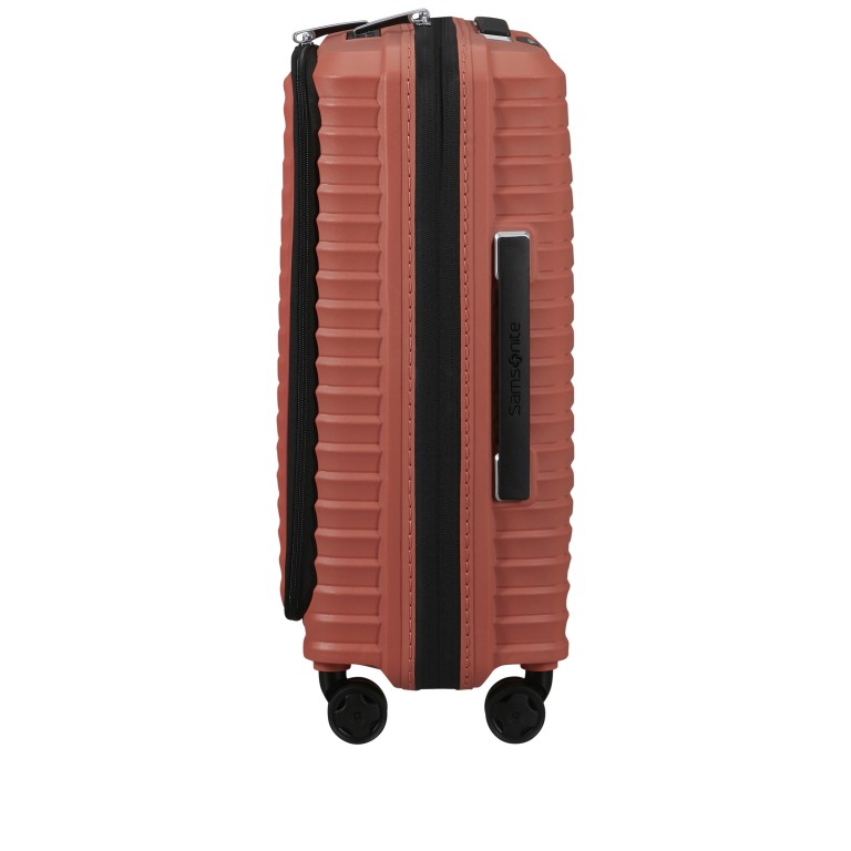 Handgepäck-Trolley Upscape Spinner 55 Easy Access ORANGE/Clay, Farbe: orange, Marke: Samsonite, EAN: 5400520333414, Abmessungen in cm: 40x55x23, Bild 3 von 15