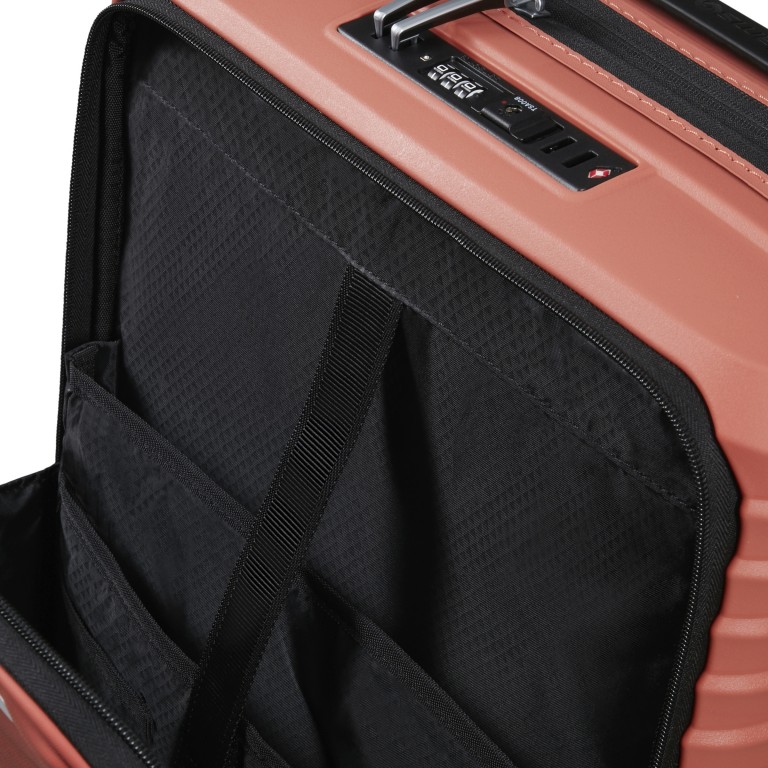 Handgepäck-Trolley Upscape Spinner 55 Easy Access ORANGE/Clay, Farbe: orange, Marke: Samsonite, EAN: 5400520333414, Abmessungen in cm: 40x55x23, Bild 7 von 15