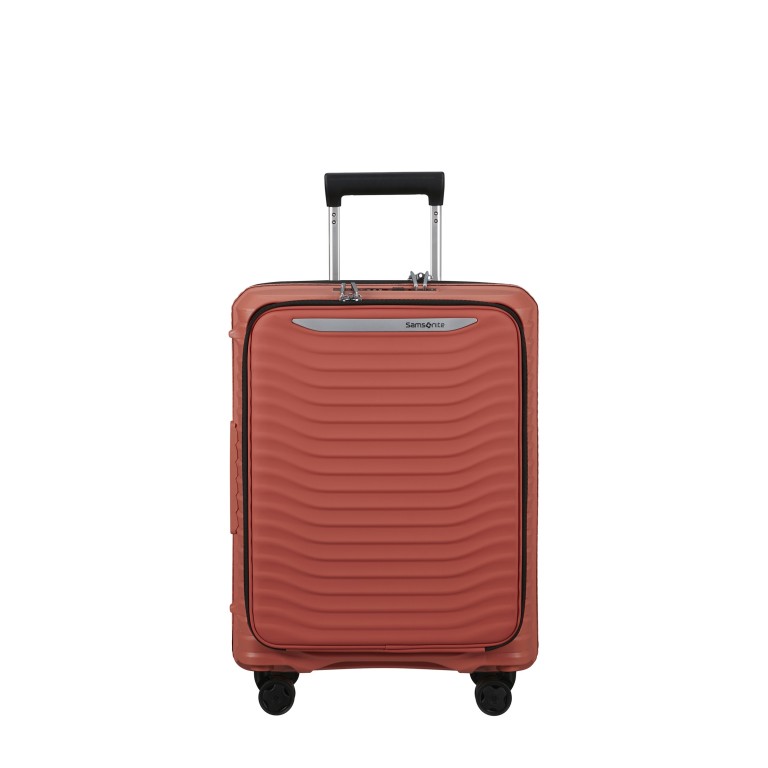 Handgepäck-Trolley Upscape Spinner 55 Easy Access ORANGE/Clay, Farbe: orange, Marke: Samsonite, EAN: 5400520333414, Abmessungen in cm: 40x55x23, Bild 1 von 15
