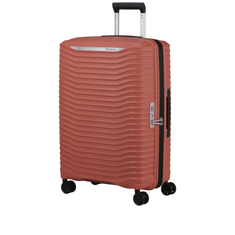 Koffer Upscape Spinner 68 erweiterbar auf 83 Liter Clay, Farbe: orange, Marke: Samsonite, EAN: 5400520333384, Abmessungen in cm: 47x68x28, Bild 2 von 12