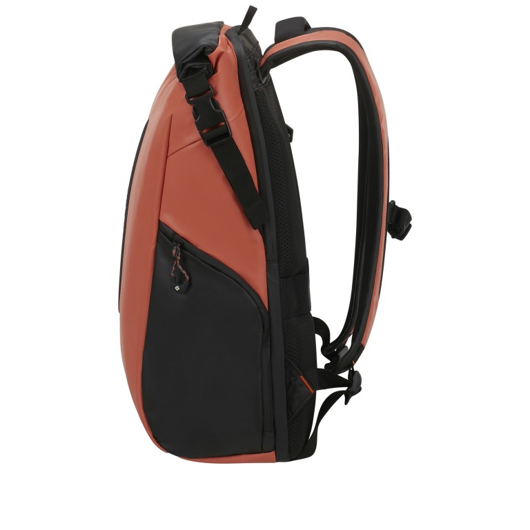 Rucksack Ecodiver Rolltop Backpack L erweiterbar Clay, Farbe: orange, Marke: Samsonite, EAN: 5400520331908, Bild 3 von 16