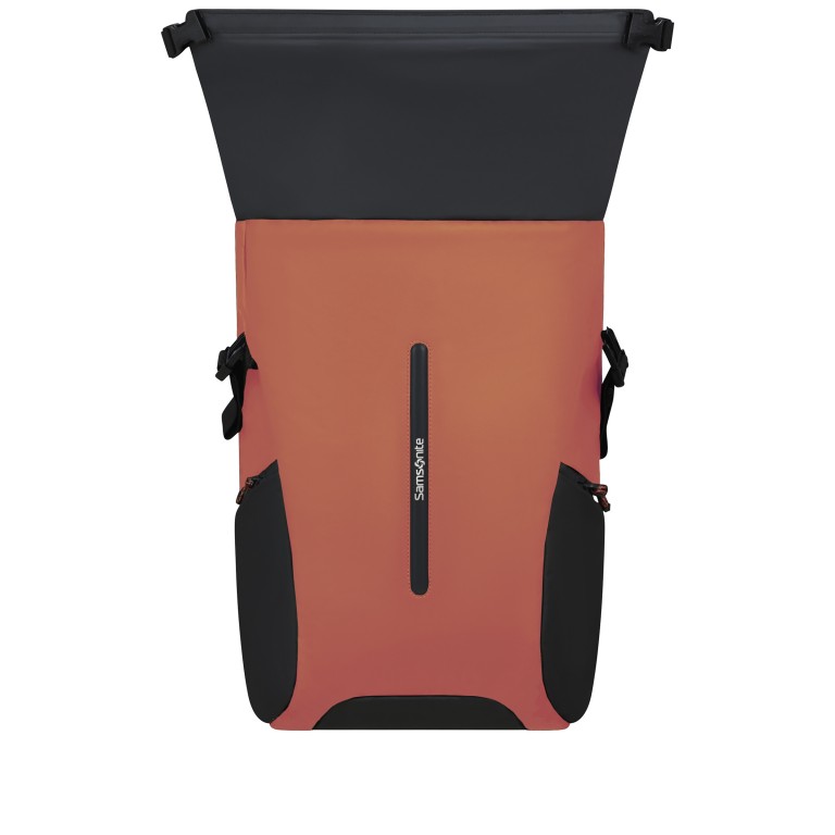 Rucksack Ecodiver Rolltop Backpack L erweiterbar Clay, Farbe: orange, Marke: Samsonite, EAN: 5400520331908, Bild 8 von 16