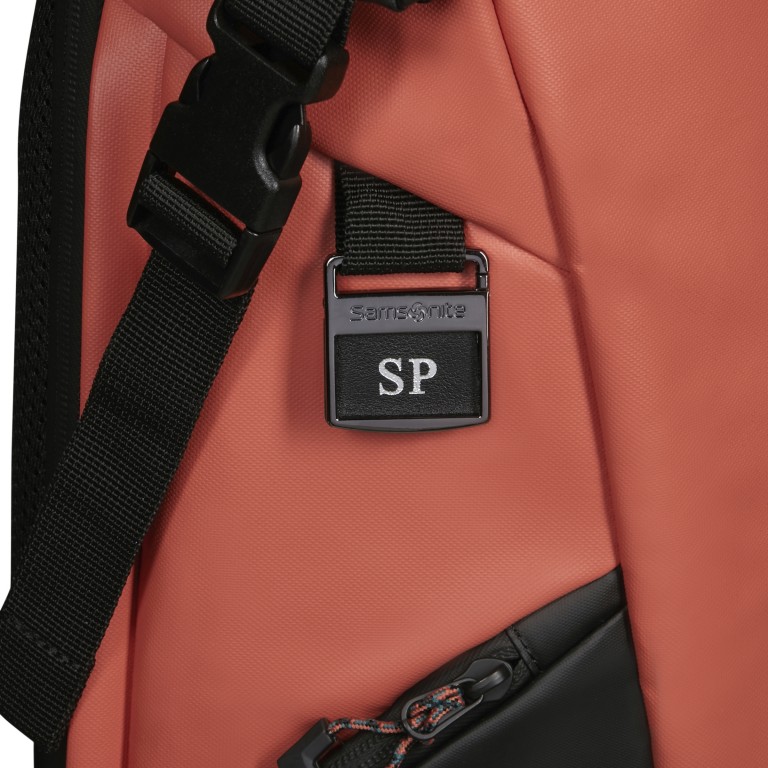 Rucksack Ecodiver Rolltop Backpack L erweiterbar Clay, Farbe: orange, Marke: Samsonite, EAN: 5400520331908, Bild 14 von 16