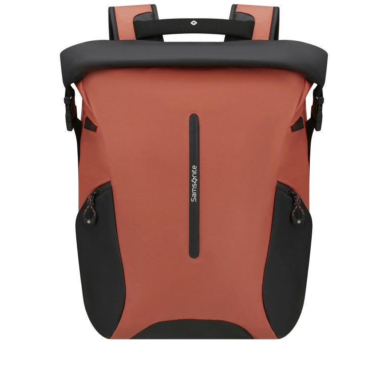 Rucksack Ecodiver Rolltop Backpack L erweiterbar Clay, Farbe: orange, Marke: Samsonite, EAN: 5400520331908, Bild 1 von 16