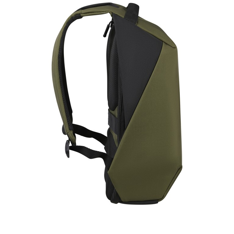Rucksack Securipak 2.0 Backpack 15.6 Zoll Wasabi Black, Farbe: grün/oliv, Marke: Samsonite, EAN: 5400520333933, Abmessungen in cm: 30x44.5x18, Bild 5 von 10