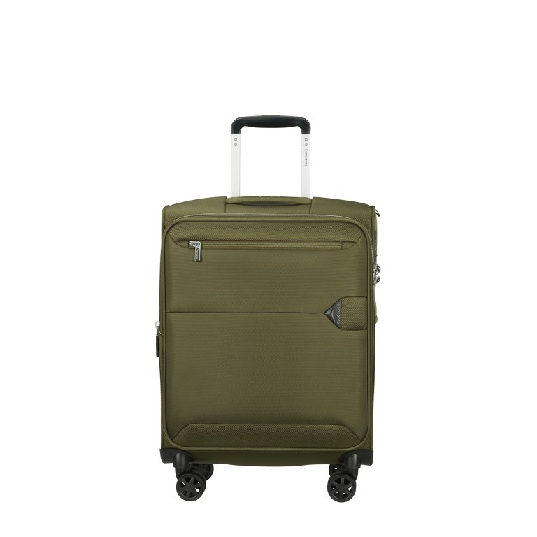 Koffer Urbify Spinner 55 expandable Wasabi, Farbe: grün/oliv, Marke: Samsonite, EAN: 5400520331922, Abmessungen in cm: 40x55x23, Bild 1 von 17