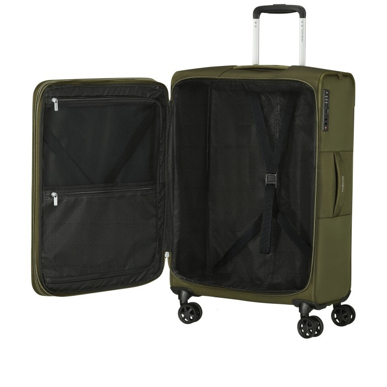 Trolley Urbify Spinner 68 expandable Wasabi, Farbe: grün/oliv, Marke: Samsonite, EAN: 5400520331939, Abmessungen in cm: 43x68x27, Bild 8 von 11
