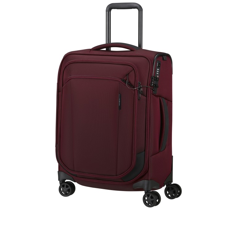 Koffer Respark Spinner 55 IATA-Maß Burgundy, Farbe: rot/weinrot, Marke: Samsonite, EAN: 5400520331953, Abmessungen in cm: 40x55x20, Bild 2 von 18