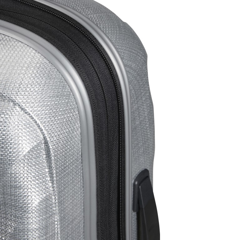 Koffer C-Lite Spinner 55 expandable Limited Aluminium, Farbe: metallic, Marke: Samsonite, EAN: 5400520347510, Abmessungen in cm: 40x55x20, Bild 15 von 17