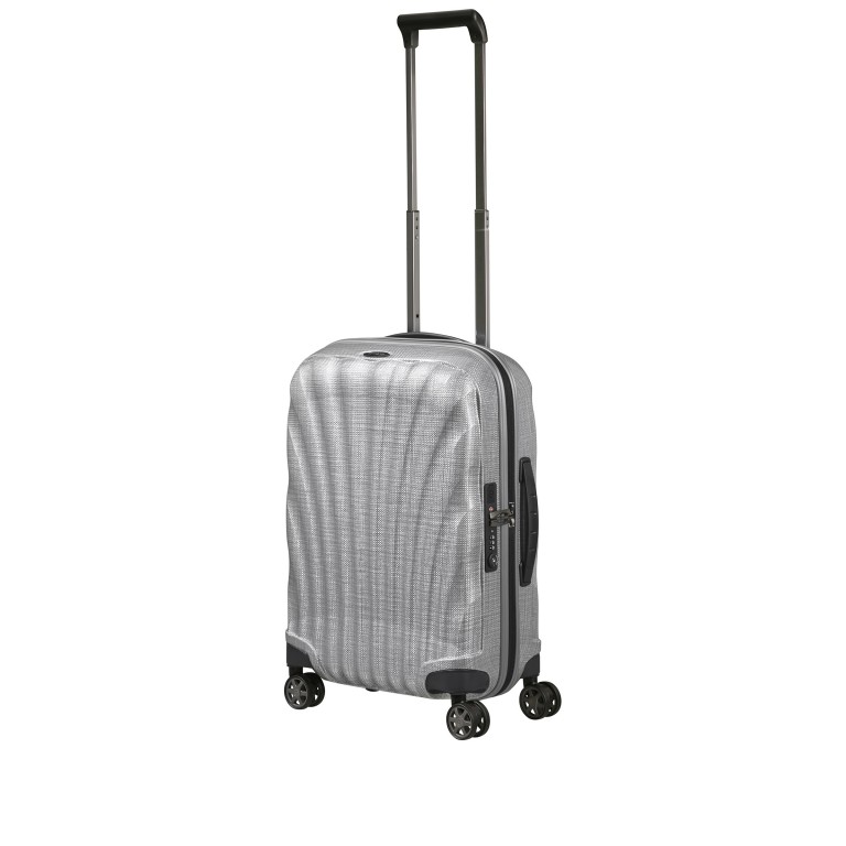 Koffer C-Lite Spinner 55 expandable Limited Aluminium, Farbe: metallic, Marke: Samsonite, EAN: 5400520347510, Abmessungen in cm: 40x55x20, Bild 8 von 17