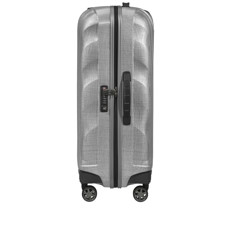 Koffer C-Lite Spinner 75 Limited Aluminium, Farbe: metallic, Marke: Samsonite, EAN: 5400520348029, Abmessungen in cm: 46x69x29, Bild 3 von 12