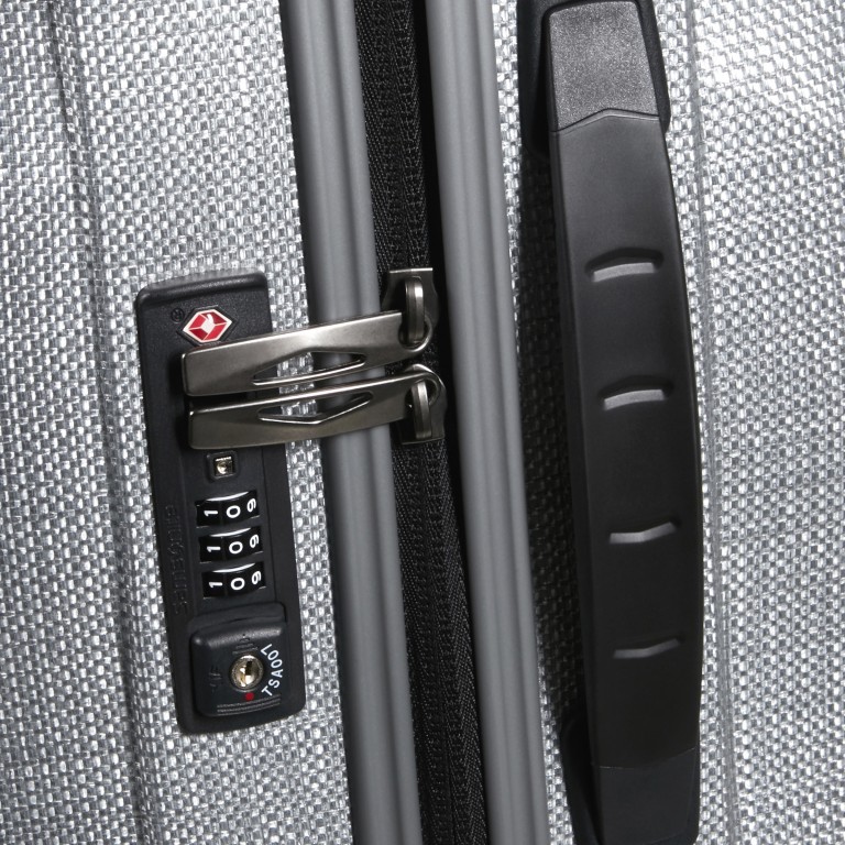 Koffer C-Lite Spinner 75 Limited Aluminium, Farbe: metallic, Marke: Samsonite, EAN: 5400520348029, Abmessungen in cm: 46x69x29, Bild 9 von 12