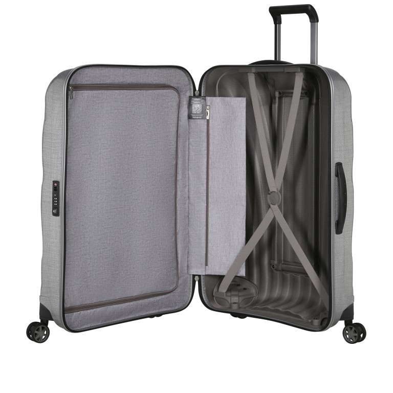 Koffer C-Lite Spinner 75 Limited Aluminium, Farbe: metallic, Marke: Samsonite, EAN: 5400520348036, Abmessungen in cm: 51x75x31, Bild 7 von 12