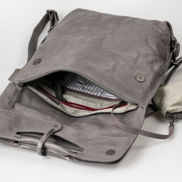 Rucksack Grandma's Luxury Club Mrs. Mince Pie Oyster Grey, Farbe: grau, Marke: Aunts & Uncles, EAN: 4255717210945, Abmessungen in cm: 29x29x9, Bild 7 von 7