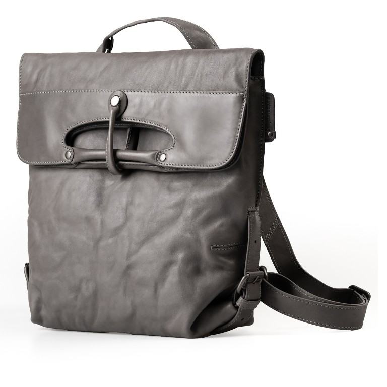 Rucksack Grandma's Luxury Club Mrs. Mince Pie Oyster Grey, Farbe: grau, Marke: Aunts & Uncles, EAN: 4255717210945, Abmessungen in cm: 29x29x9, Bild 2 von 7
