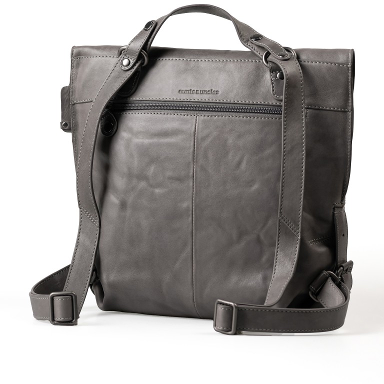 Rucksack Grandma's Luxury Club Mrs. Mince Pie Oyster Grey, Farbe: grau, Marke: Aunts & Uncles, EAN: 4255717210945, Abmessungen in cm: 29x29x9, Bild 3 von 7