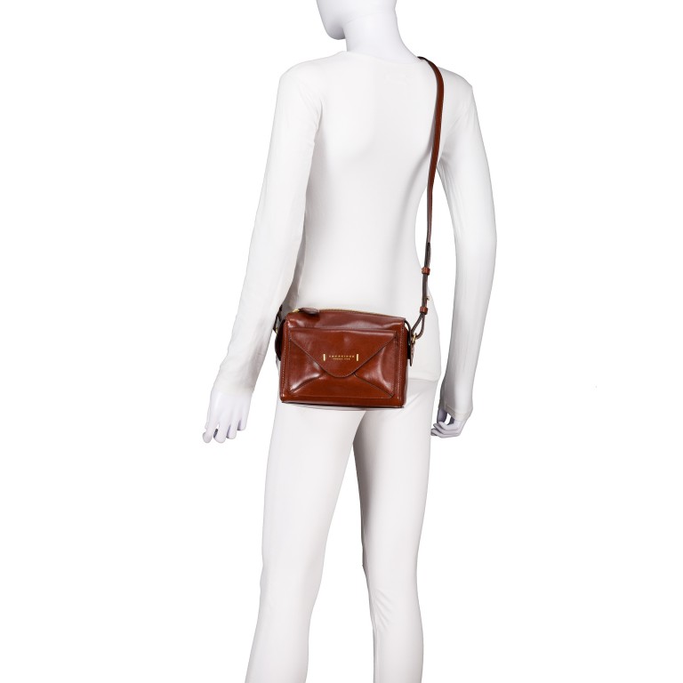 Umhängetasche Frida Camera Bag Marrone, Farbe: braun, Marke: The Bridge, EAN: 8033748553356, Abmessungen in cm: 20x13x5, Bild 5 von 7