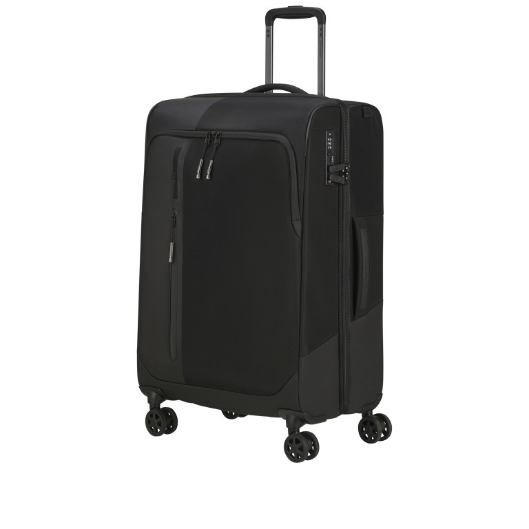 Koffer Biz2Go Spinner 66 erweiterbar Black, Farbe: schwarz, Marke: Samsonite, EAN: 5400520219138, Abmessungen in cm: 43x66x25, Bild 2 von 18