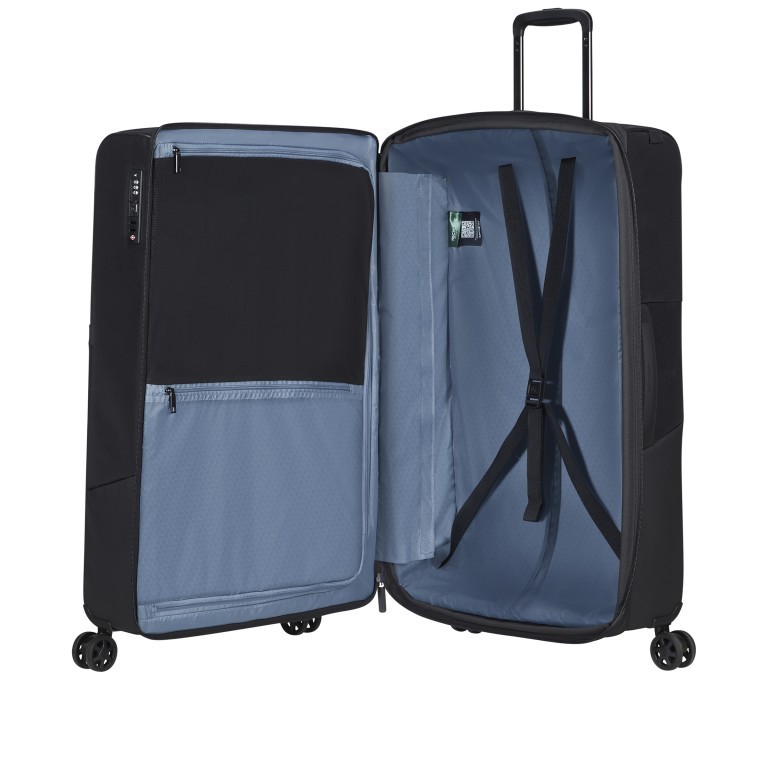 Koffer Biz2Go Spinner 77 erweiterbar Black, Farbe: schwarz, Marke: Samsonite, EAN: 5400520219176, Abmessungen in cm: 48x77x29, Bild 8 von 17