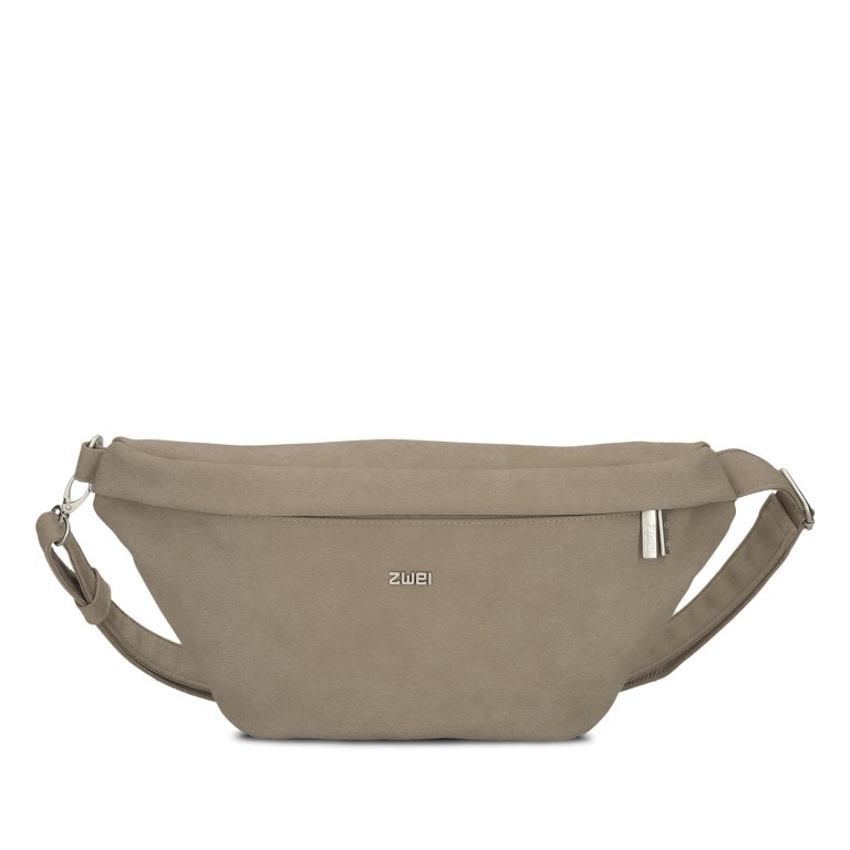 Gürteltasche Mademoiselle MH80 Nubuk Cappuccino, Farbe: braun, Marke: Zwei, EAN: 4250257935655, Abmessungen in cm: 40x17x9, Bild 1 von 5