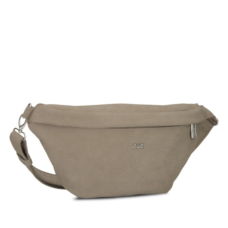 Gürteltasche Mademoiselle MH80 Nubuk Cappuccino, Farbe: braun, Marke: Zwei, EAN: 4250257935655, Abmessungen in cm: 40x17x9, Bild 2 von 5
