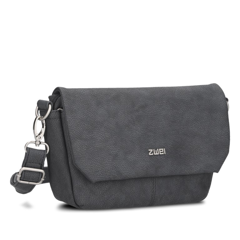 Umhängetasche Mademoiselle M40 Nubuk Stone, Farbe: grau, Marke: Zwei, EAN: 4250257932050, Abmessungen in cm: 28x15x9, Bild 2 von 8