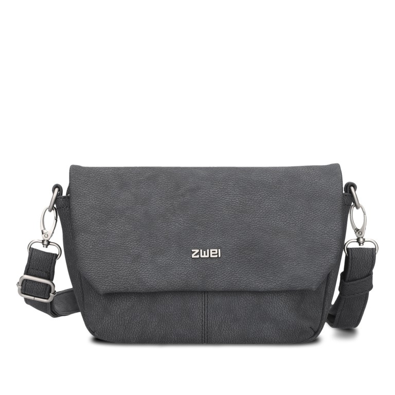Umhängetasche Mademoiselle M40 Nubuk Stone, Farbe: grau, Marke: Zwei, EAN: 4250257932050, Abmessungen in cm: 28x15x9, Bild 1 von 8