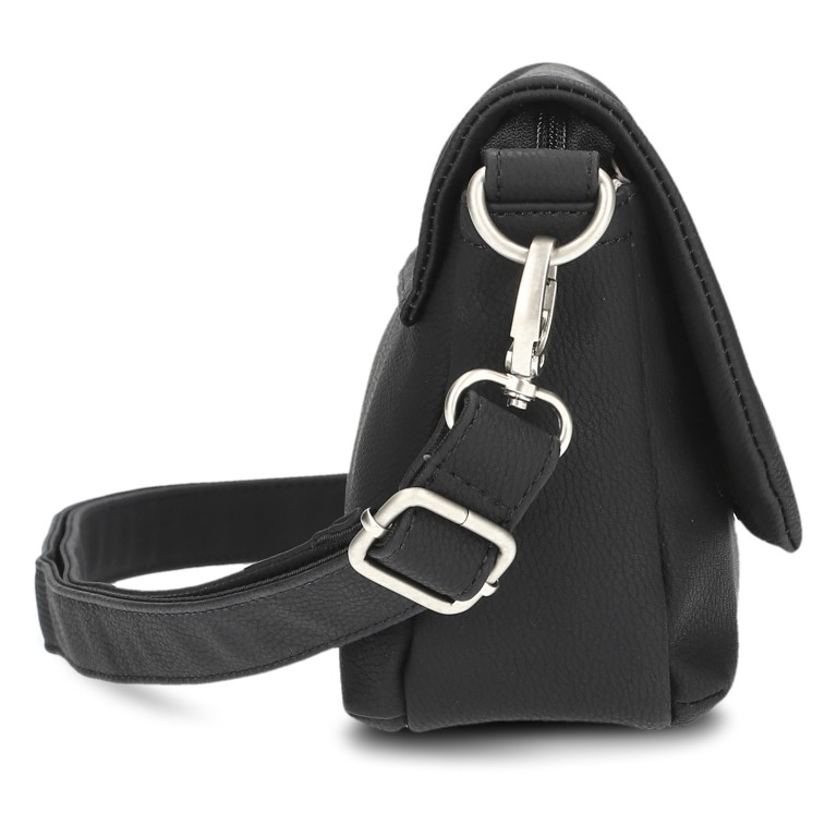 Umhängetasche Mademoiselle M40 Nubuk Black, Farbe: schwarz, Marke: Zwei, EAN: 4250257936942, Abmessungen in cm: 28x15x9, Bild 3 von 8