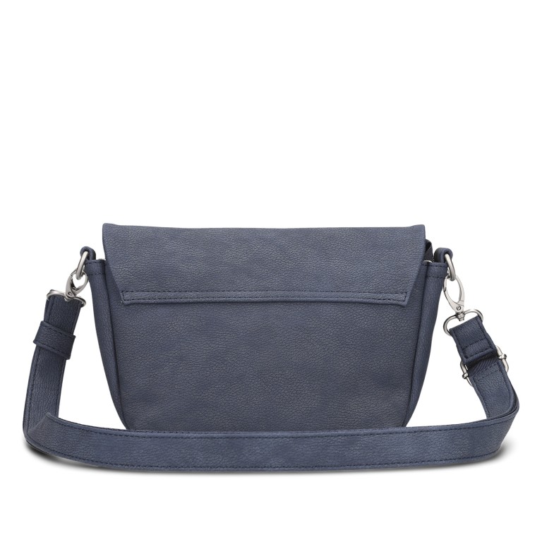 Umhängetasche Mademoiselle M40 Nubuk Blue, Farbe: blau/petrol, Marke: Zwei, EAN: 4250257934405, Abmessungen in cm: 28x15x9, Bild 5 von 8