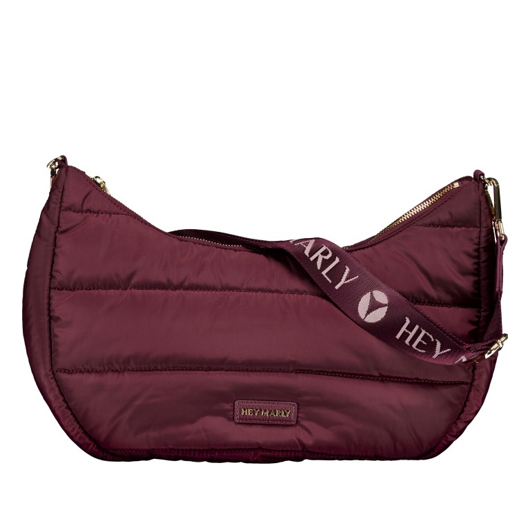 Beuteltasche Lifetime Buddy M WEINROT, Farbe: rot/weinrot, Marke: Hey Marly, EAN: 4262484652670, Abmessungen in cm: 37x11x28, Bild 1 von 6