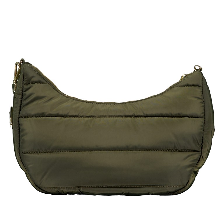 Beuteltasche Lifetime Buddy M DKLGRÜN, Farbe: grün/oliv, Marke: Hey Marly, EAN: 4262484652687, Abmessungen in cm: 37x11x28, Bild 3 von 6