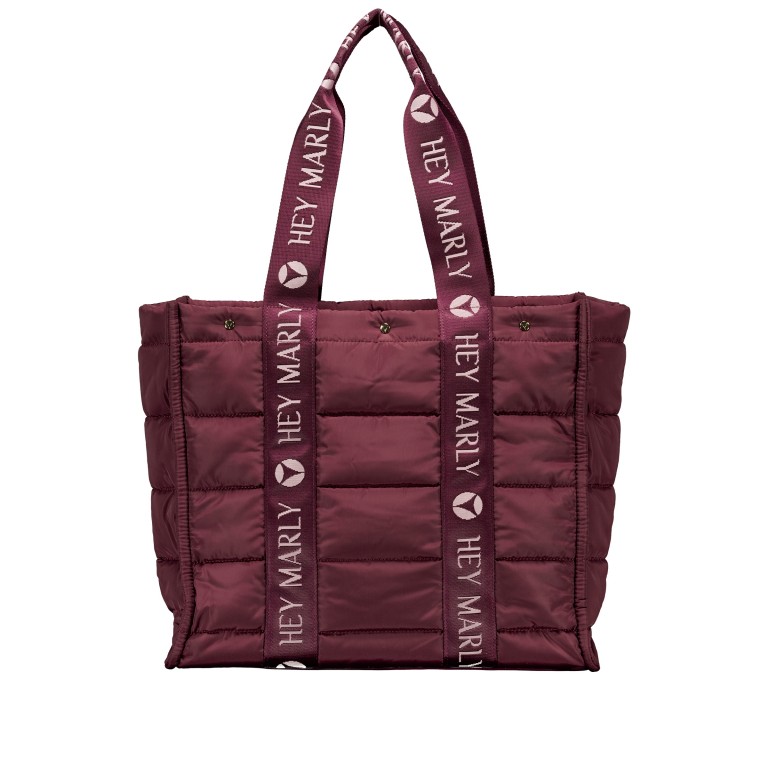 Shopper Best Buddy WEINROT, Farbe: rot/weinrot, Marke: Hey Marly, EAN: 4262484652632, Abmessungen in cm: 41x36x18, Bild 1 von 5
