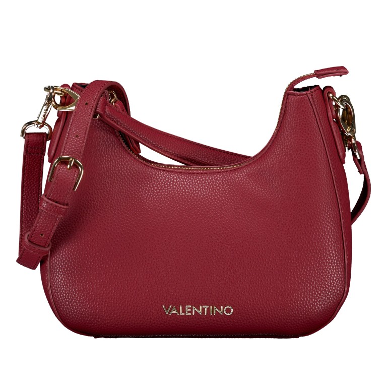 Beuteltasche Brixton Bordeaux, Farbe: rot/weinrot, Marke: Valentino Bags, EAN: 8054942912893, Abmessungen in cm: 26x22x7, Bild 1 von 4