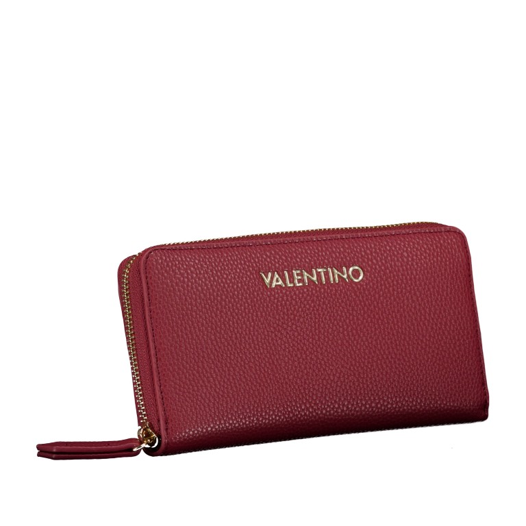 Geldbörse Brixton Bordeaux, Farbe: rot/weinrot, Marke: Valentino Bags, EAN: 8054942913319, Abmessungen in cm: 19x10x2.5, Bild 2 von 4