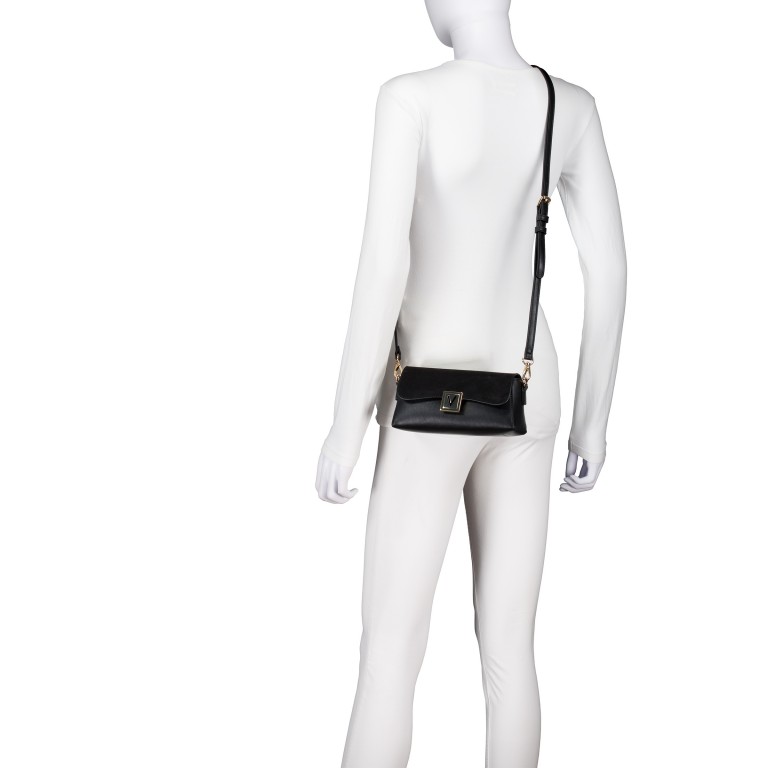 Umhängetasche Evissa Nero, Farbe: schwarz, Marke: Valentino Bags, EAN: 8054942906403, Abmessungen in cm: 20x10.5x7, Bild 7 von 8