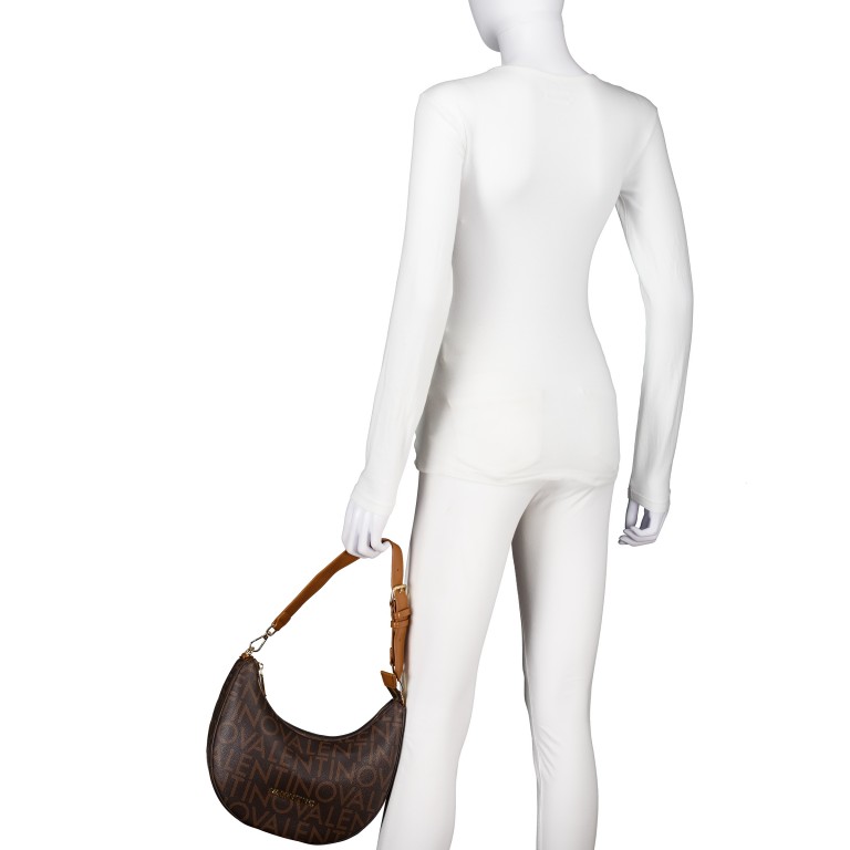 Beuteltasche Regina Relove Recycle Moro Naturale, Farbe: braun, Marke: Valentino Bags, EAN: 8054942905949, Abmessungen in cm: 28x24x10, Bild 4 von 8