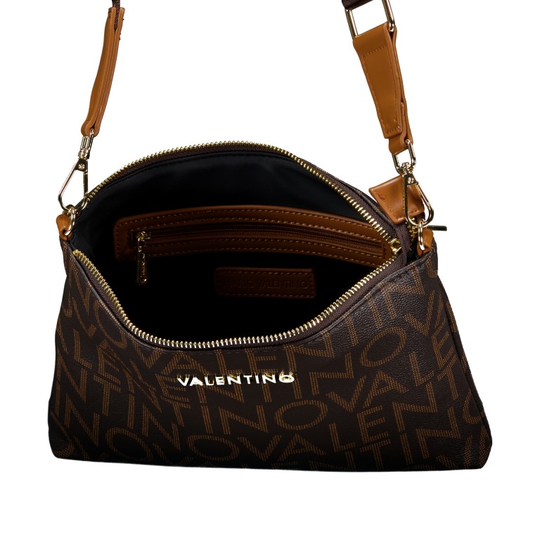 Umhängetasche / Clutch Regina Relove Recycle Moro Naturale, Farbe: braun, Marke: Valentino Bags, EAN: 8054942906090, Abmessungen in cm: 26.5x19.5x3.5, Bild 6 von 6