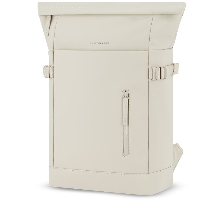 Rucksack Helsinki Modell 2025 Sandstone, Farbe: beige, Marke: Kapten & Son, EAN: 4251145254209, Abmessungen in cm: 27x44.5x14, Bild 2 von 10